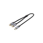 Кабель мультимедійний USB-C M to 2xRCA F 0.5m black Vention (BGVHD) - зменшене зображення 1