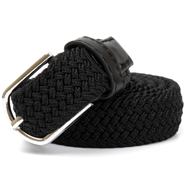 Ремінь Vintage Текстильний жіночий Чорний (20546) - зображення 6