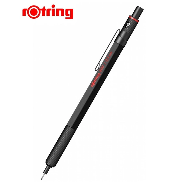 Олівець механічний Rotring Drawing ROTRING 600 Black PCL 0,5 (R1904443) - изображение 6