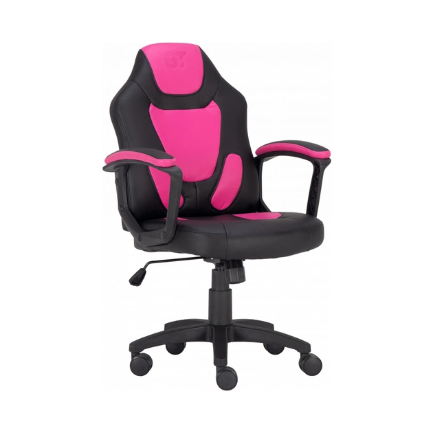Крісло ігрове GT Racer X-1414 Black/Pink - зображення 1