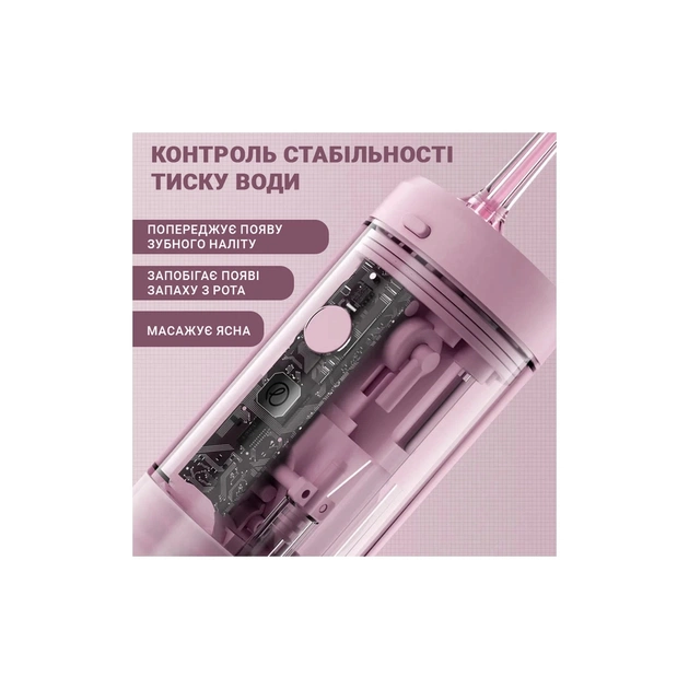 Іригатор Xiaomi Mint3 Pink - зображення 4