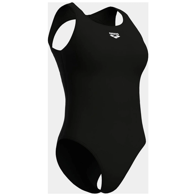 Купальник Arena O Back Swimsuit Solid One Piece 010648-501 чорний, білий 42 (3468337746003) - зображення 8
