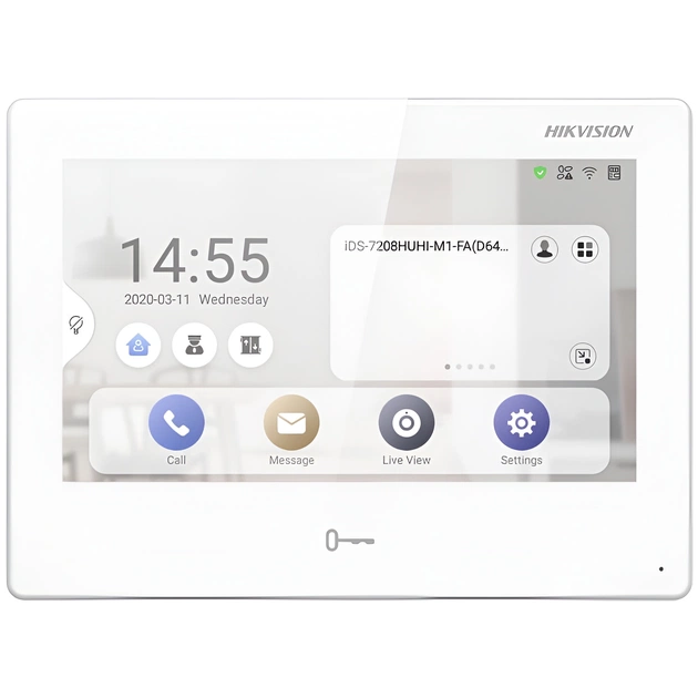 Домофон Hikvision DS-KH9310-WTE1(B) White - изображение 8