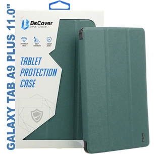 Чохол до планшета BeCover Soft Edge stylus holder Samsung Tab A9 Plus SM-X210/SM-X215/SM-X216 11.0" Dark Green (710368) зображення 1