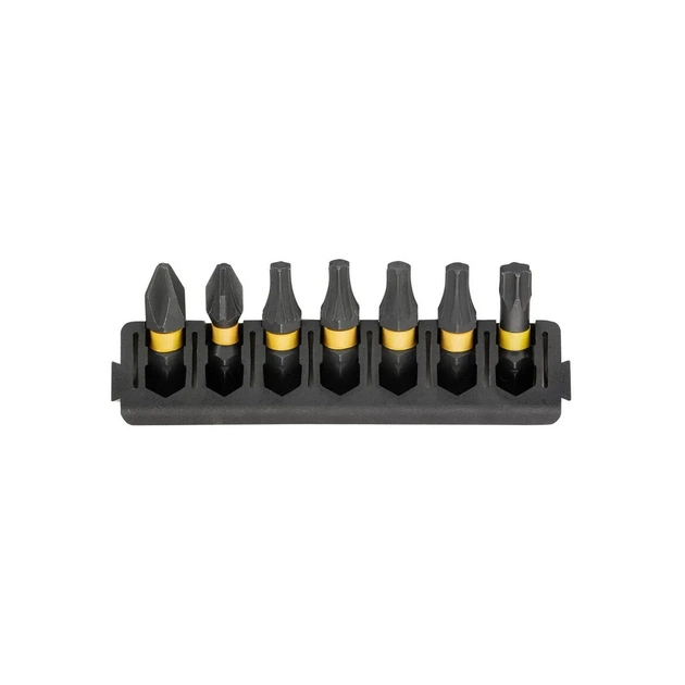 Набор бит DeWALT в касете для Tough Case, FlexTorq, L 25 мм, Рh2,Pz2,Т20 2 шт,Т25 2 шт,Т30 (DT70810) - изображение 1