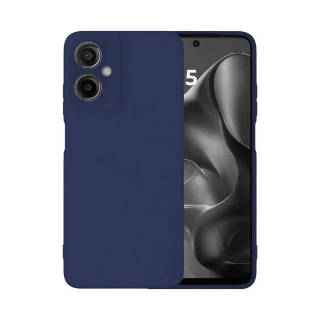 Чохол до мобільного телефона Intaleo SoftShell Moto G55 Blue (1283126632389) - зображення 1