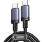 Дата кабель USB-C to USB-C 2.0m 100W 480Mbps black Ugreen (65833) - зменшене зображення 1