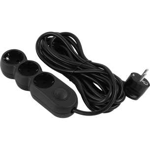 Мережевий подовжувач 2E 2E-U03VES5MBK зображення 1