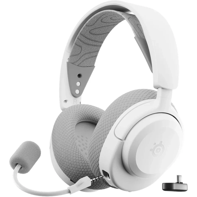 Наушники SteelSeries Arctis Nova 3X Wireless MultiPlatform/Xbox White (61690) - изображение 1