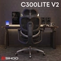 Крісло офісне Sihoo Doro C300 Lite V2 Black (C300-LITE-V2-B101) - зменшене зображення 2