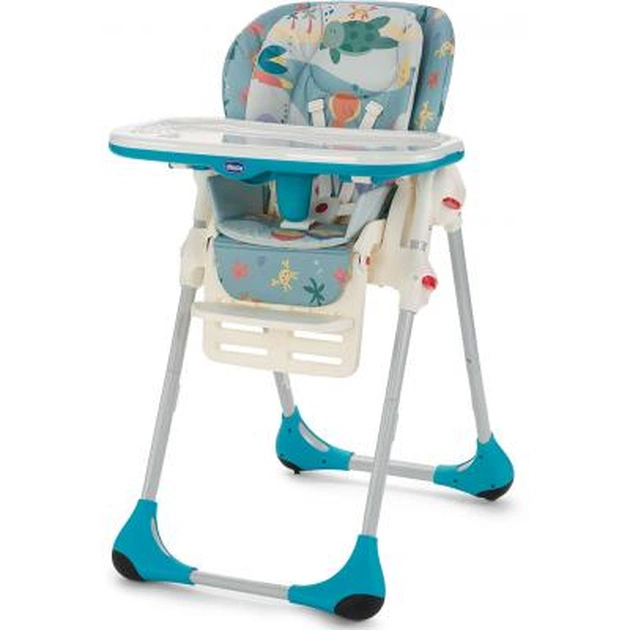 Стілець для годування Chicco Polly 2 in 1 Sea Dream (79065.80) - зображення 1