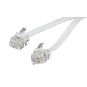 Патч-корд телефонний 3м RJ11 (6P4C) Cablexpert (TC6P4C-3M) зображення 1