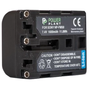 Акумулятор до фото/відео PowerPlant Sony NP-FM50/QM51 (DV00DV1028) зображення 1