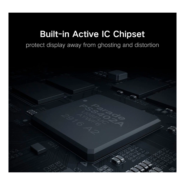 Кабель мультимедійний miniDisplayPort M to HDMI M 1.5m MD101 4K black Ugreen (20848) - picture 7