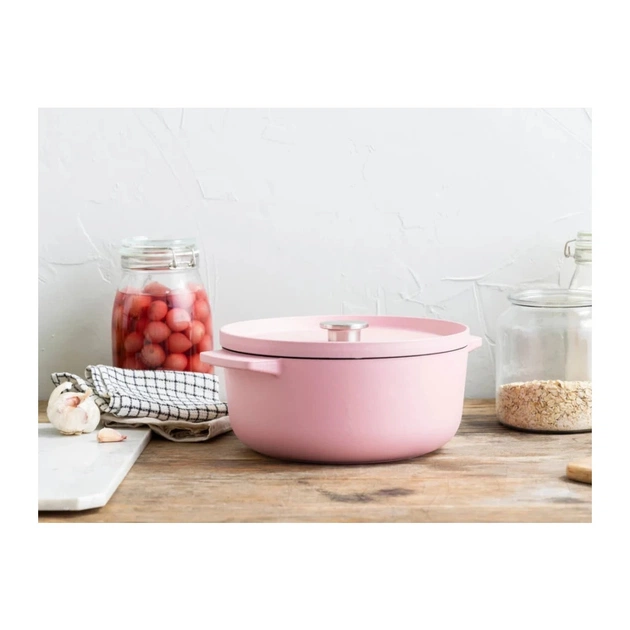 Каструля KitchenAid чавунна з кришкою 5,2 л Суха троянда (CC007431-001) - picture 5