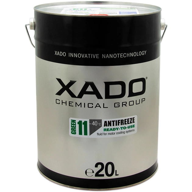 Антифриз Xado Green 11 -40 20 л (XA 58506) - изображение 1
