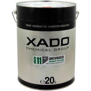 Антифриз Xado Green 11 -40 20 л (XA 58506) зображення 1