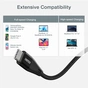 Кабель Choetech USB Type-C - USB Type-C (M/M) 100W, 1 м Black (XCC-1008) - уменьшенное изображение 4