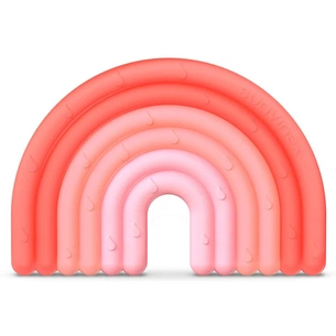 Прорізувач Suavinex силіконовий з бульбашками/рожевий (401434) зображення 1