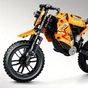 Конструктор Technic Racing Bike Off-Road (NO.47105) Orange 506 деталей - зменшене зображення 6