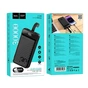 Батарея універсальна HOCO 30000mAh Element PD/20W, QC/22.5W, LED Lamp, Black (J123B / 714735) - зменшене зображення 5