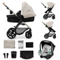 Коляска Kinderkraft 3 в 1 Moov 2 Moonlight Gray (KSMOOV02GRYEV00) (5902533925797) - уменьшенное изображение 12