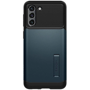 Чохол-накладка Spigen Slim Armor для Samsung Galaxy S21 SM-G991 Metal Slate (ACS02444) зображення 1