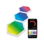 Світильник EMOS ZIW223R HEXAGON 3шт. 1,8 Вт, RGBIC, WIFI (ZIW223R) - зменшене зображення 1