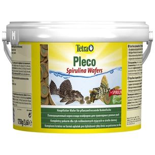 Корм для риб Tetra Pleco Spirulina Wafers для травоїдних донних рибок 1.75 кг (пластинки) (4004218814745) изображение 1