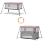 Ліжечко Kinderkraft манеж 2 в 1 Movi Pink (5902533918430) - зменшене зображення 6