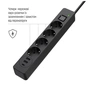 Мережевий фільтр живлення ColorWay 4 розетки/3USB 5M (CW-CHE435PDB) - зменшене зображення 9