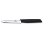 Кухонний ніж Victorinox Swiss Modern Paring Serrate 10см Black (6.9003.10W) - зменшене зображення 1