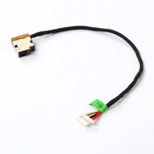 Роз'єм живлення ноутбука з кабелем HP PJ888 (4.5x3.0mm+center pin),8-pin,14см (A49091) зображення 1