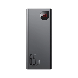 Батарея універсальна Baseus Adaman Metal 20000mAh, PD/65W, QC/3.0, +cable USB to Type-C (PPIMDA-D01 / P10021506112-01) зображення 1