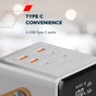 Батарея універсальна Canyon 60000mAh OnPower 610 PD/100W metal White (CNS-CPB610W) - зменшене зображення 8