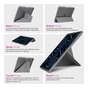 Чохол до планшета Armorstandart Y-Type PEN Samsung Galaxy Tab S9+ / S9 FE+ / S10+ Gray (ARM85526) - зменшене зображення 3