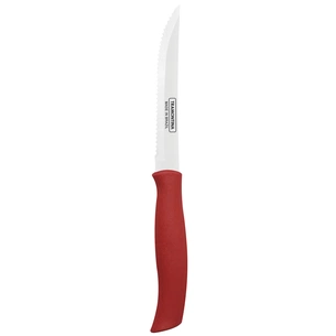 Кухонний ніж Tramontina Soft Plus Red Steak 127 мм (23661/175) зображення 1