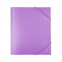 Папка на резинках Axent A5 410 мкм Pastelini lilac (1514-36-A) - зменшене зображення 1