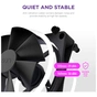Кулер до корпусу NZXT F120RGB Duo-120mm Dual-sideRGB Fan-Tripl (RF-D12TF-B1) - зменшене зображення 12