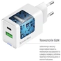 Зарядний пристрій ColorWay C101E GaN Mini 45W PD PPS USB-C + USB-A QC4.0 white (CW-CHS060PD-WT) - уменьшенное изображение 8
