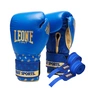 Боксерські рукавички Leone GN220 DNA Blue 16 унцій (GN220_Blue_16oz) - зменшене зображення 1
