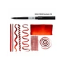 Пензлик для малювання Rosa Синтетика кругла, TRAVEL BRUSH, STREAM 158, № 2 (4823098530084) - уменьшенное изображение 3