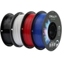 Пластик для 3D-принтера Creality PETG 1.75мм, black+white+red+blue, 4x1кг (3301030084) - зменшене зображення 1