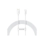 Дата кабель USB 2.0 AM to USB-C 1.0m Superior Fast Charging 100W moon white Baseus (P10320102214-01) - зменшене зображення 1