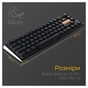 Клавіатура Ducky One 3 SF Cherry MX Red RGB UA USB Black (DKON2167ST-RUAPXCLAWSC1) - зменшене зображення 11