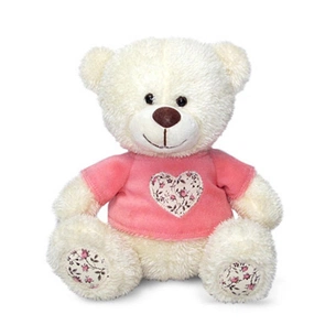 М'яка іграшка Lava Ведмедик Семмі в кофтині з декоративним сердечком 18 см (LA8733J) зображення 1