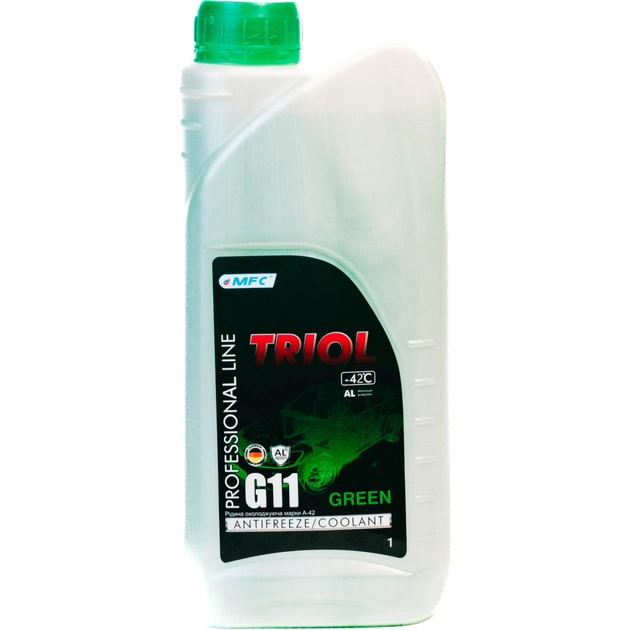 Антифриз МФК TRIOL Professional Green G11 (-42С) 1кг - изображение 1
