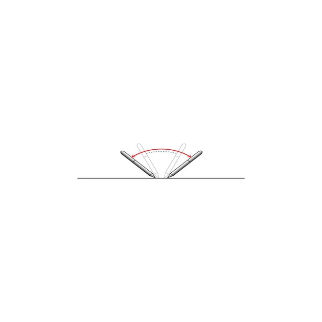 Ролер UNI Eye Needle 0,5 мм синій (UB-185S.Blue) - изображение 3