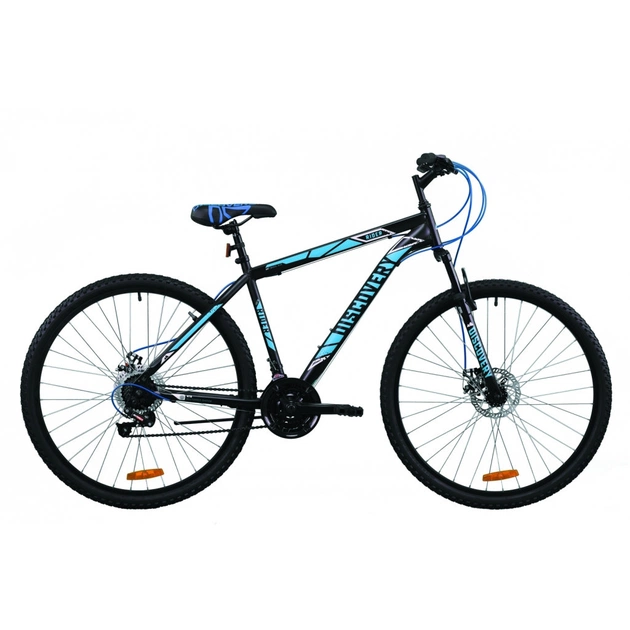 Велосипед Discovery 29" RIDER AM DD рама-21" St 2020 чорно-синій (OPS-DIS-29-085) - изображение 1
