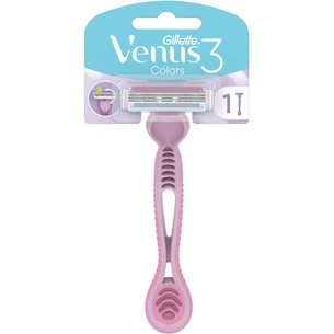 Бритва Gillette Venus 3 Colors 1 шт. (7702018018161) зображення 1